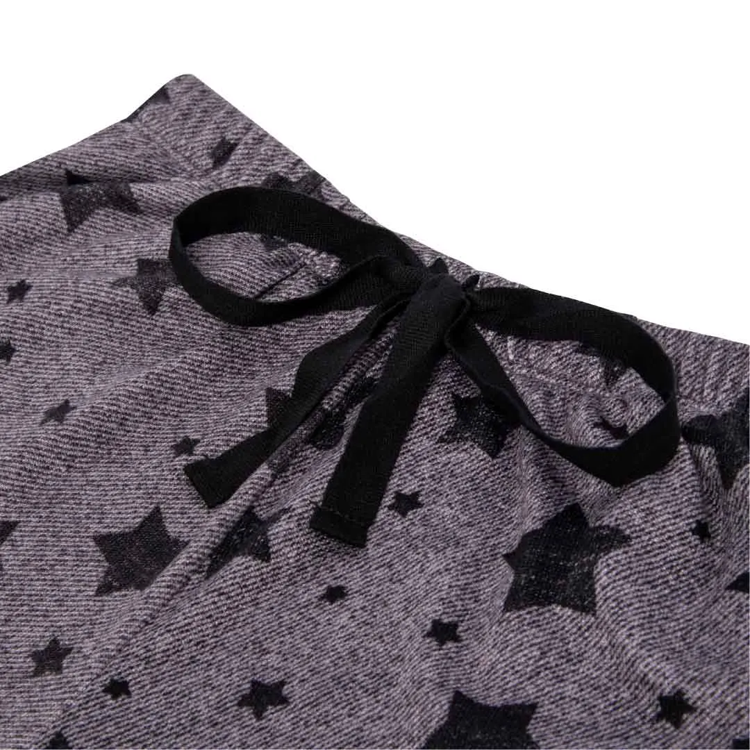 2 Pack Lightweight Hacci Jogger Pajama Pants