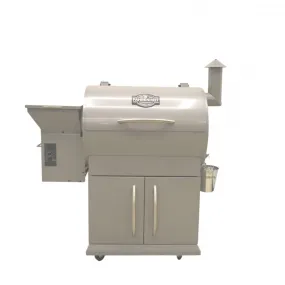 300 Fahrenheit - Medium Pellet Smoker (Silver)