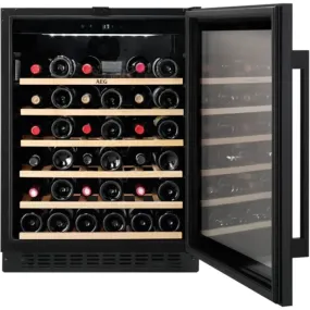 AEG AWUS052B5B Built-in 52 Bottle Wine Cooler, Black