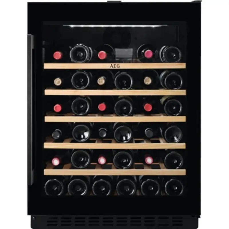 AEG AWUS052B5B Built-in 52 Bottle Wine Cooler, Black