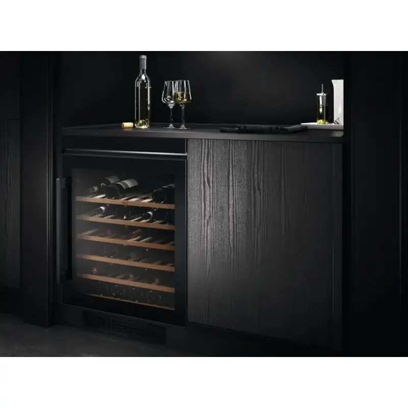 AEG AWUS052B5B Built-in 52 Bottle Wine Cooler, Black