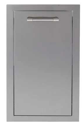 Alfresco 15-Inch Stainless Steel Trash Center Drawer