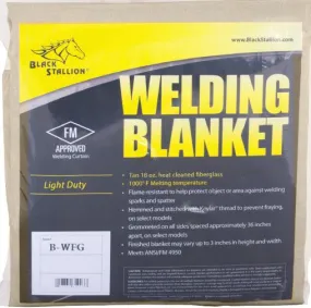 Black Stallion 24 oz. Fiberglass Welding Blanket B-WFG24-10X10