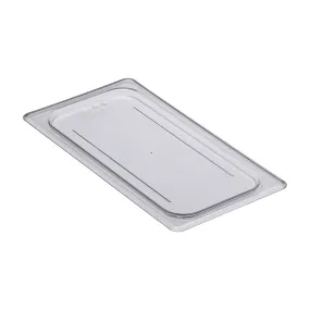 Cambro 30CWC135 Camwear Flat Food Pan Lid, Clear, 1/3 Size