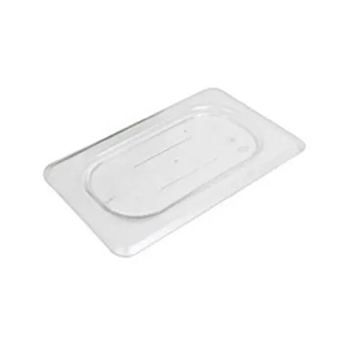 Cambro 90CWC135 Camwear Flat Food Pan Lid, Clear, 1/9 Size
