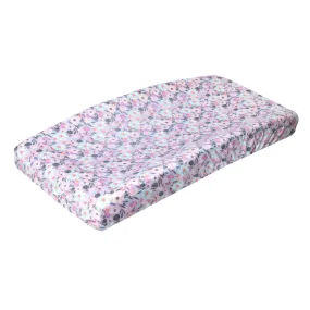 Copper Pearl Premium Knit Diaper Changing Pad Cover / Morgan