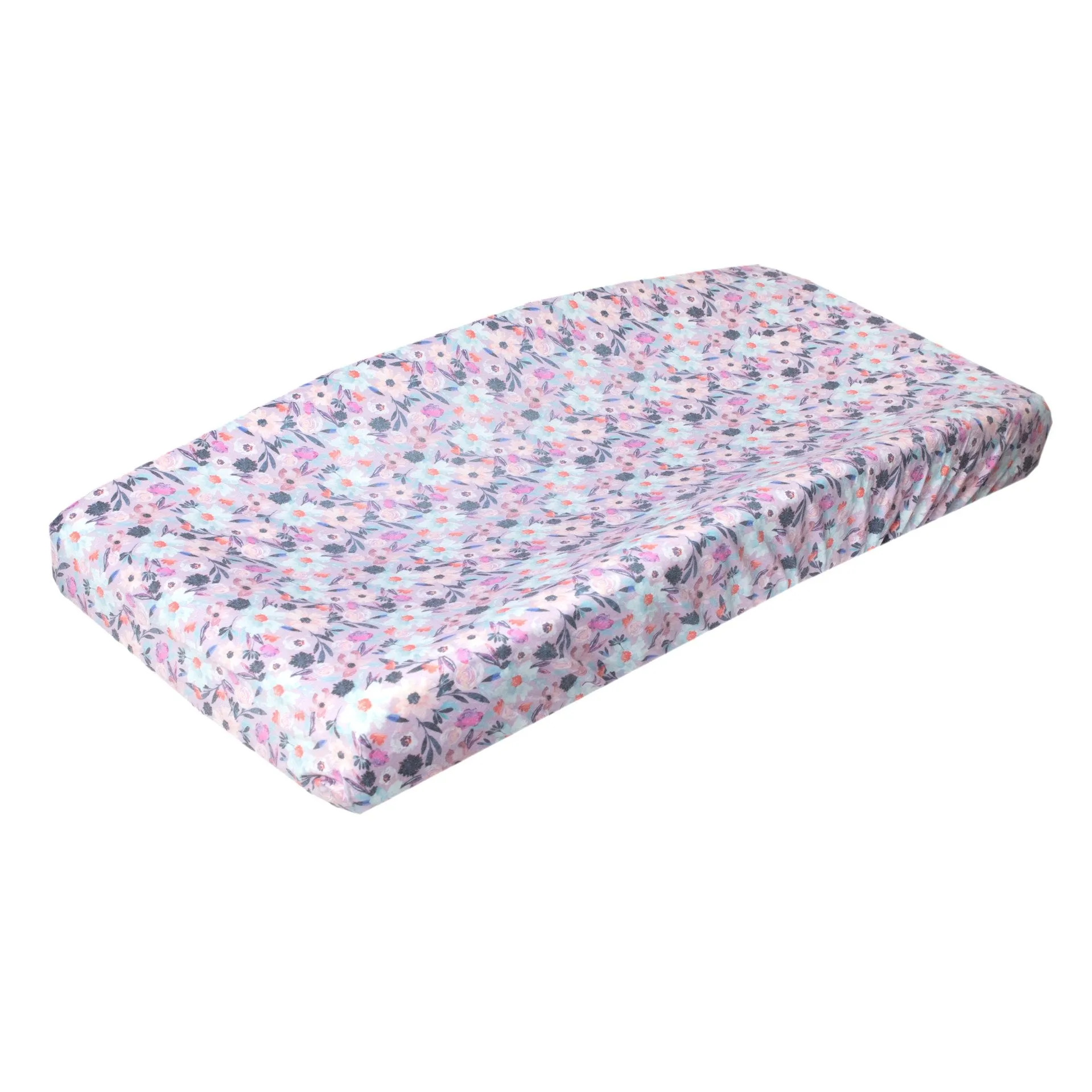 Copper Pearl Premium Knit Diaper Changing Pad Cover / Morgan