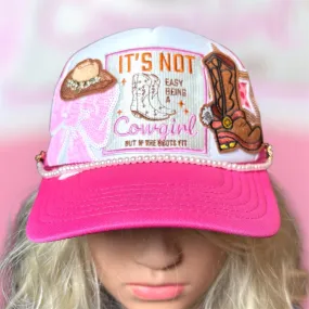 Cowgirl otto layered trucker hat