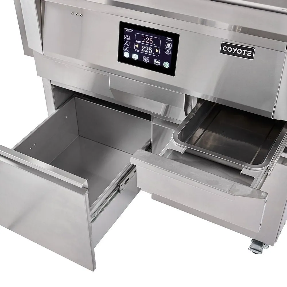 Coyote C1P28 Built-In 28" Pellet Grill