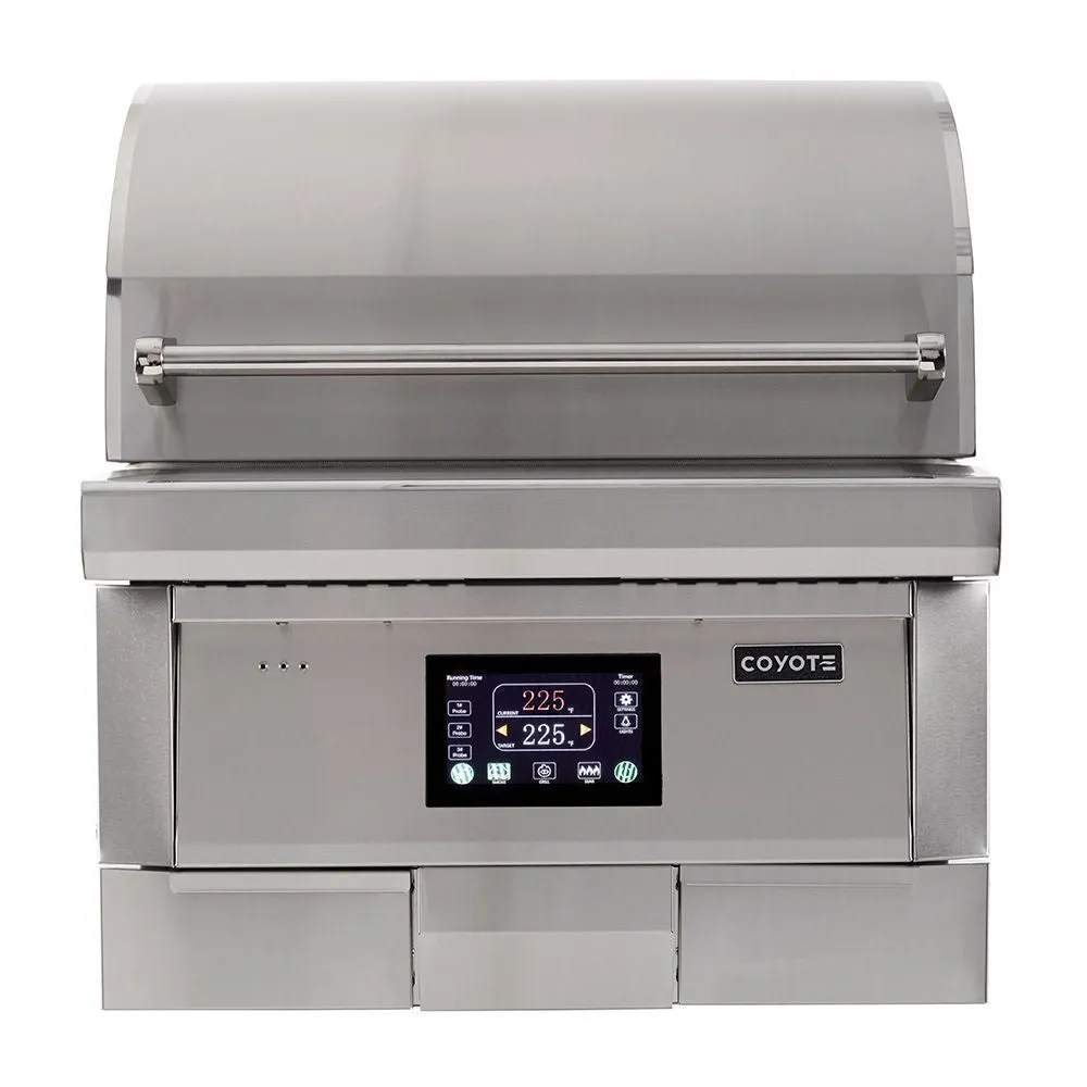 Coyote C1P28 Built-In 28" Pellet Grill