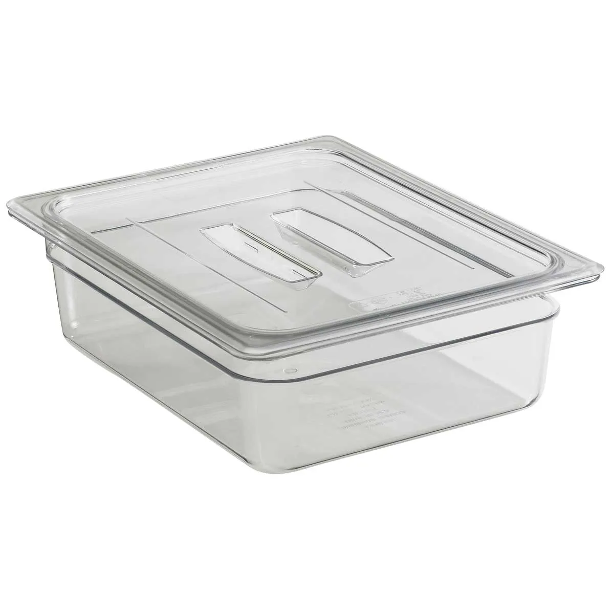 Culinary Essentials by Cambro 20CWCH135 Camwear Food Pan Lid w/ Handle, Clear, 1/2 Size