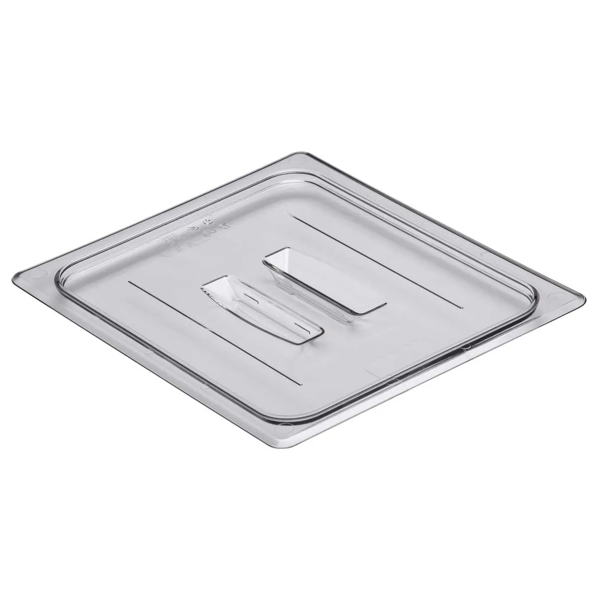 Culinary Essentials by Cambro 20CWCH135 Camwear Food Pan Lid w/ Handle, Clear, 1/2 Size