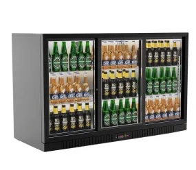 Empire Triple Door 330ltr Bottle Cooler Sliding Doors - CL-320S