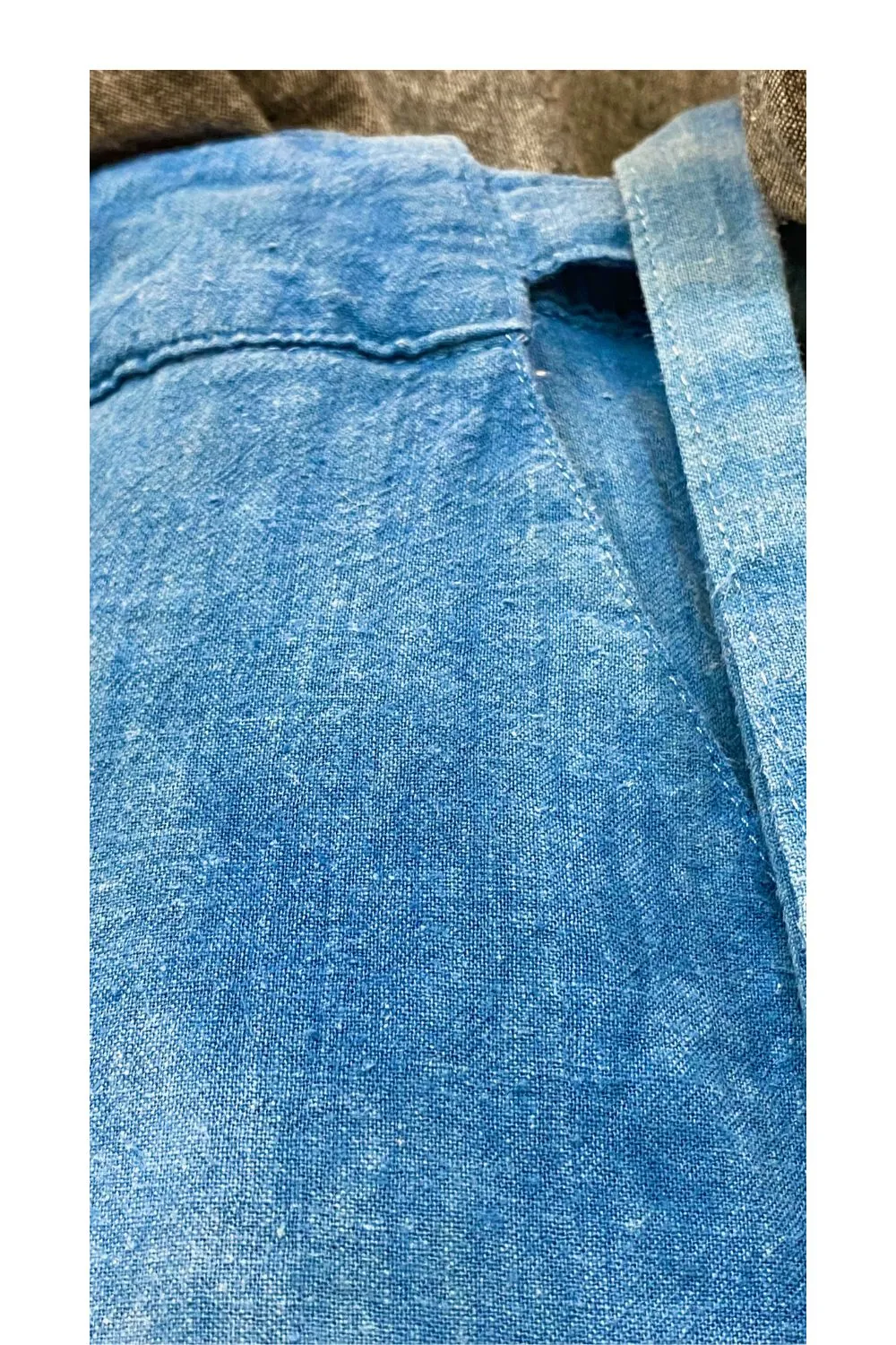 Flowy Lightweight Ida Pants in Blue | Organic Cotton and Hemp