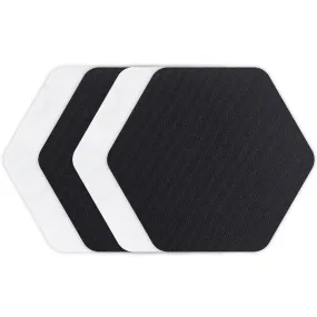 Gear Aid Tenacious Tape Peel-And-Stick Repair Patches - Clear/Black - 4-Pack