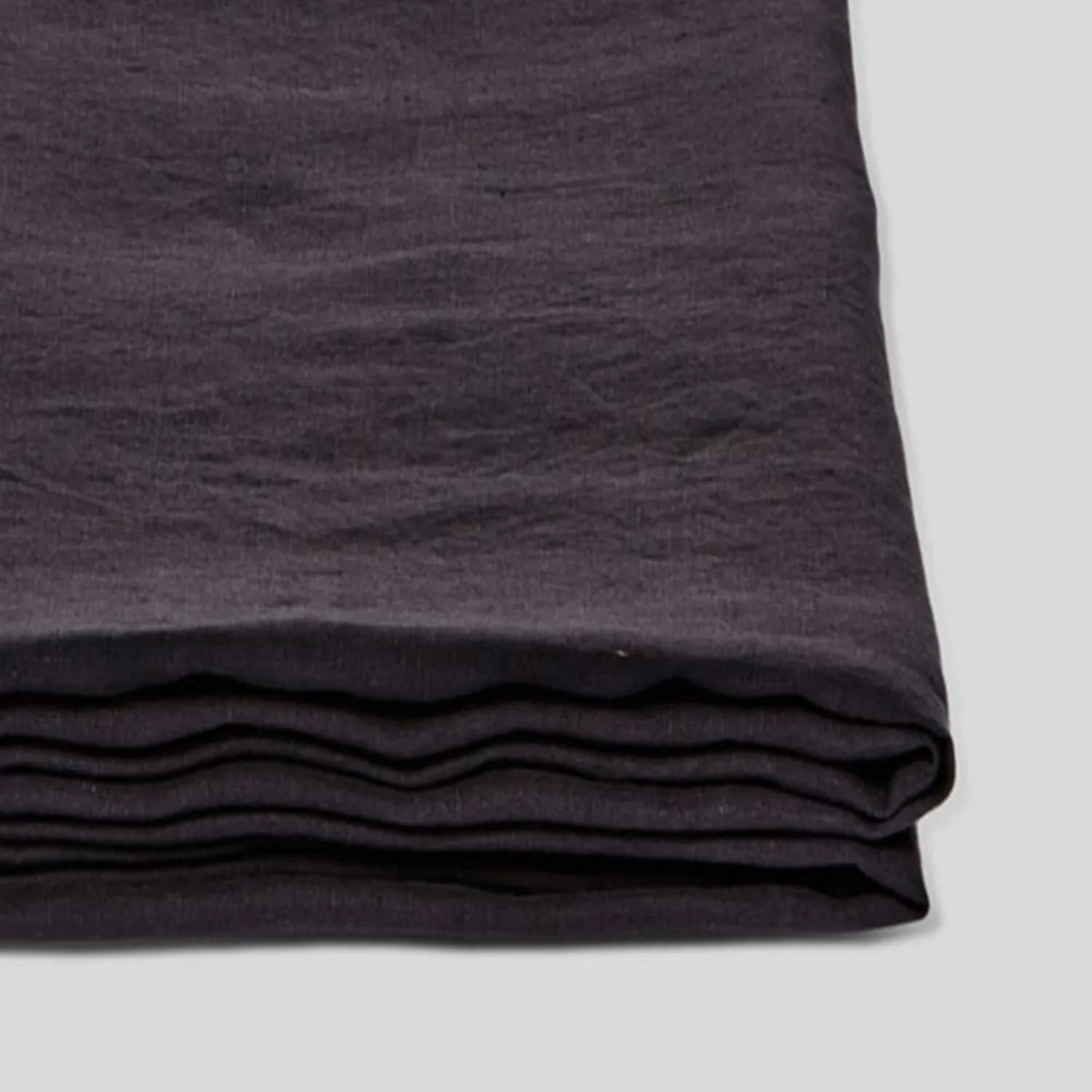 in bed | linen duvet cover | queen | kohl - LC