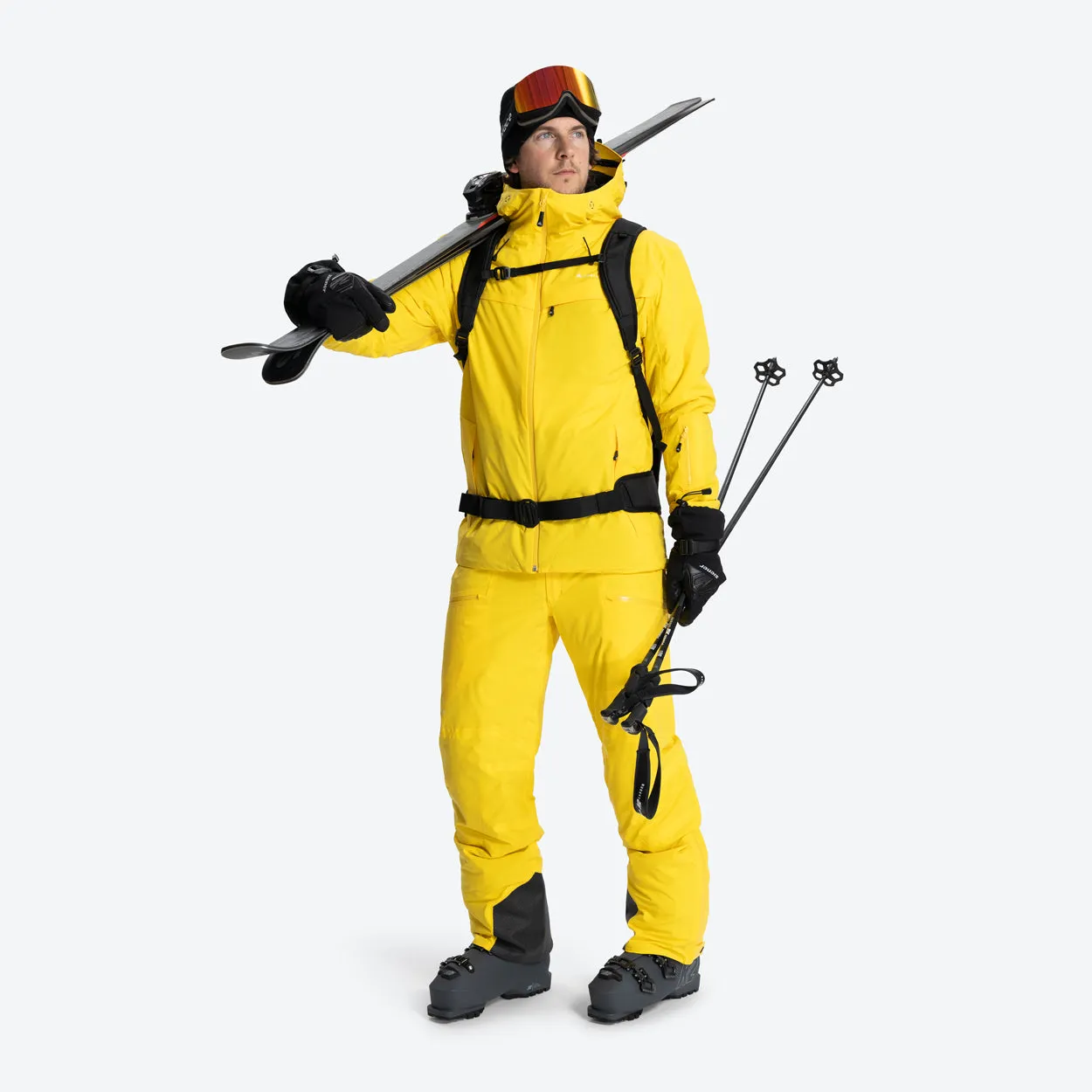 Insulated Hardshell Jacket Yellow | Men