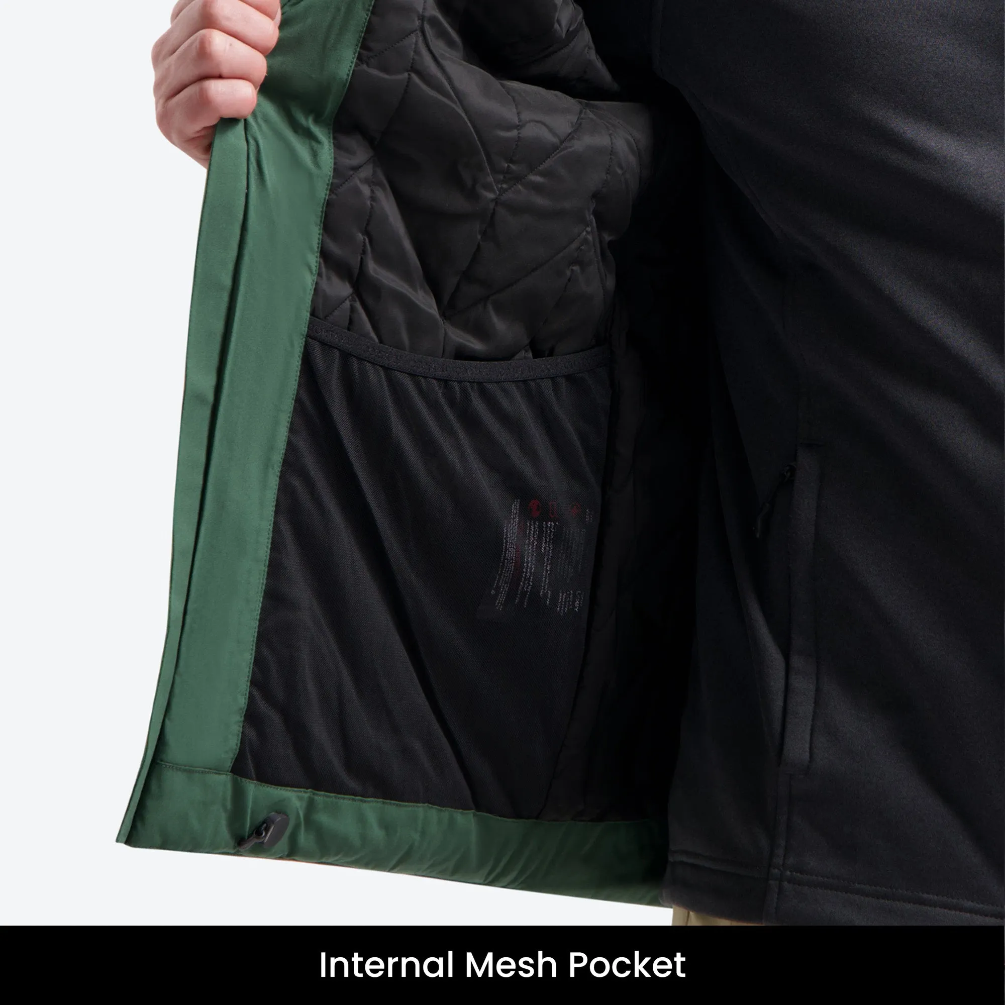 Insulated Hardshell Jacket Yellow | Men