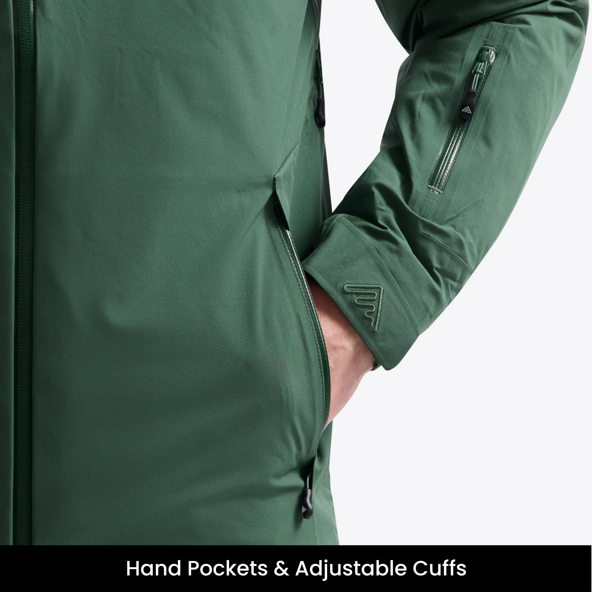 Insulated Hardshell Jacket Yellow | Men