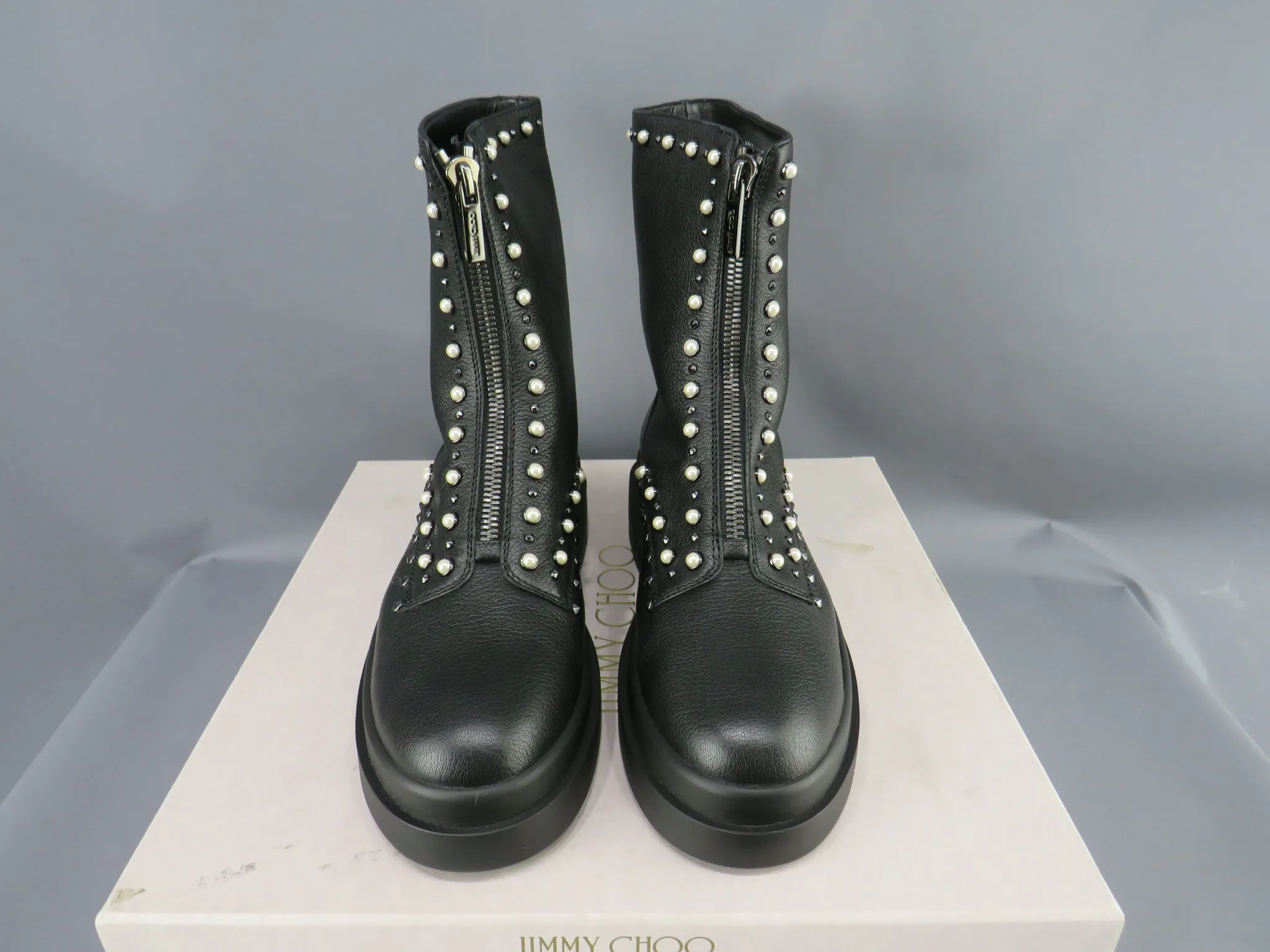 Jimmy Choo Women's Nola Embellished Ankle Boots