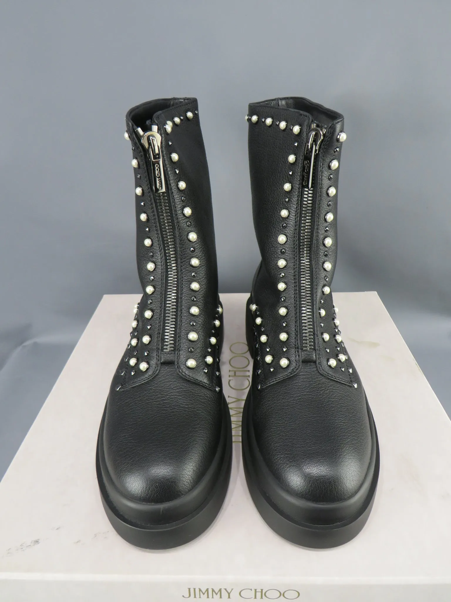 Jimmy Choo Women's Nola Embellished Ankle Boots