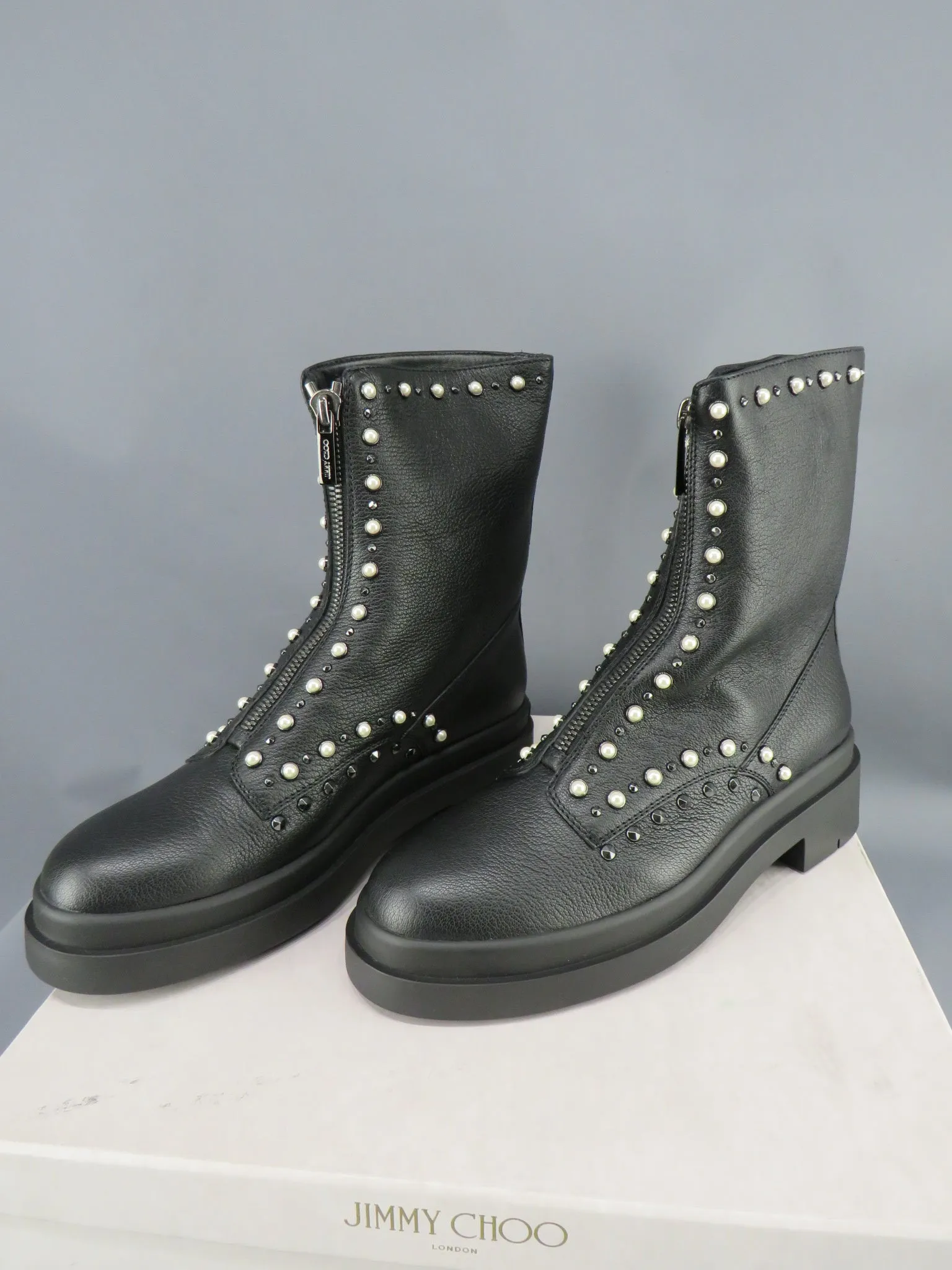 Jimmy Choo Women's Nola Embellished Ankle Boots