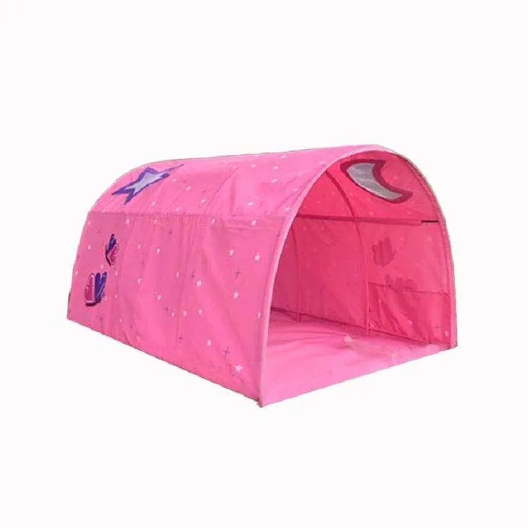 Kids Indoor Play Tent with Crawl Tunnel and Storage Bag
