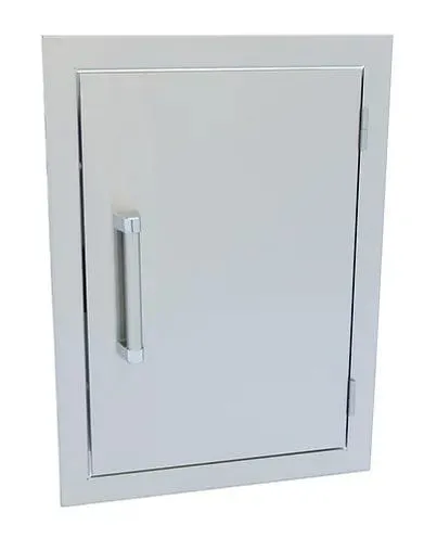 Kokomo Grills 14x20-inch Stainless Steel Reversible Vertical Access Door - KO-1420V