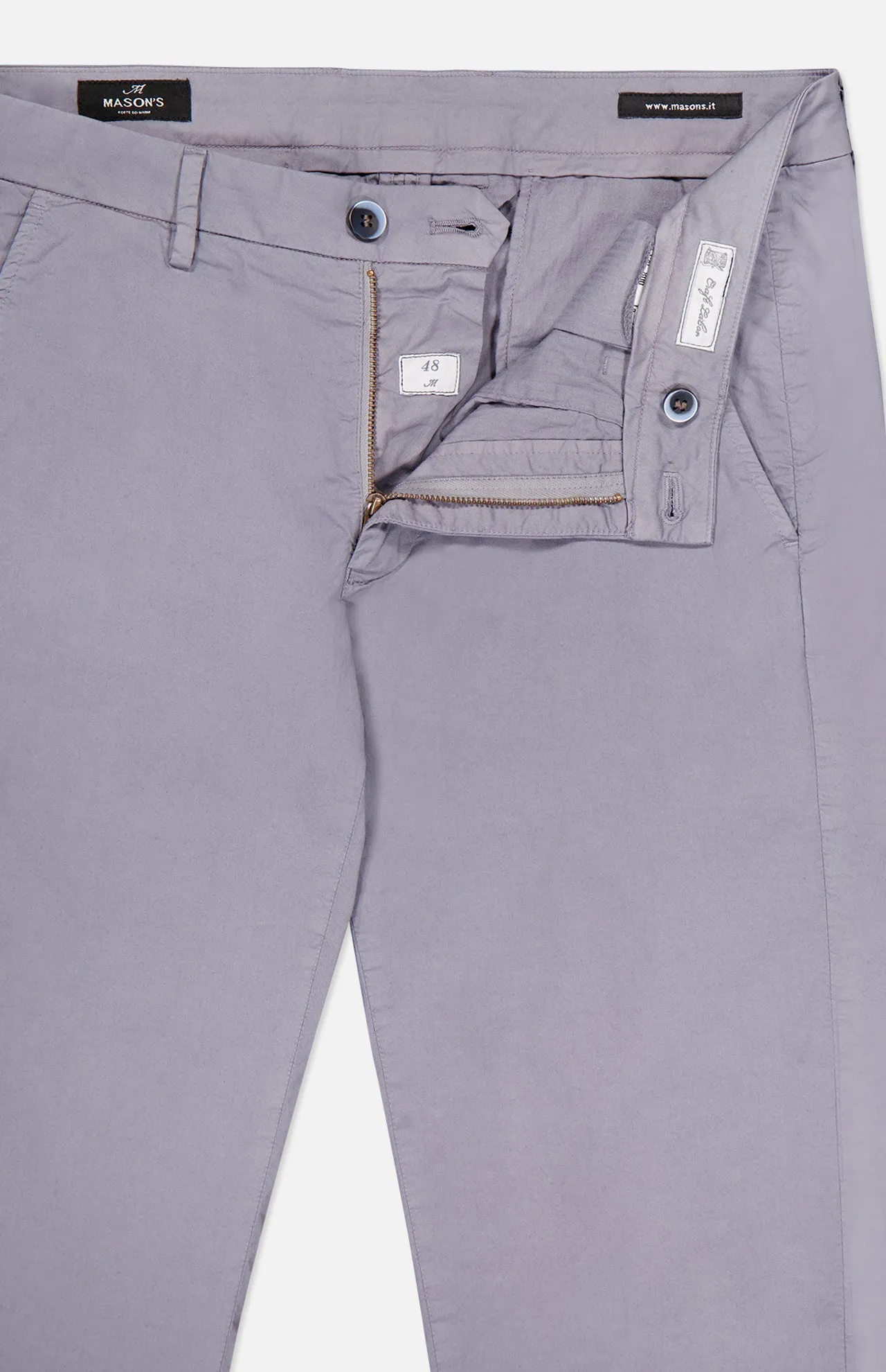 Lightweight Cotton Stretch Trouser