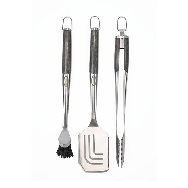 Louisiana Grills Stainless Steel 3 Piece Tool Set