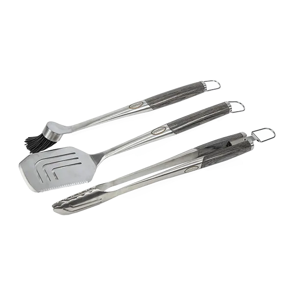 Louisiana Grills Stainless Steel 3 Piece Tool Set