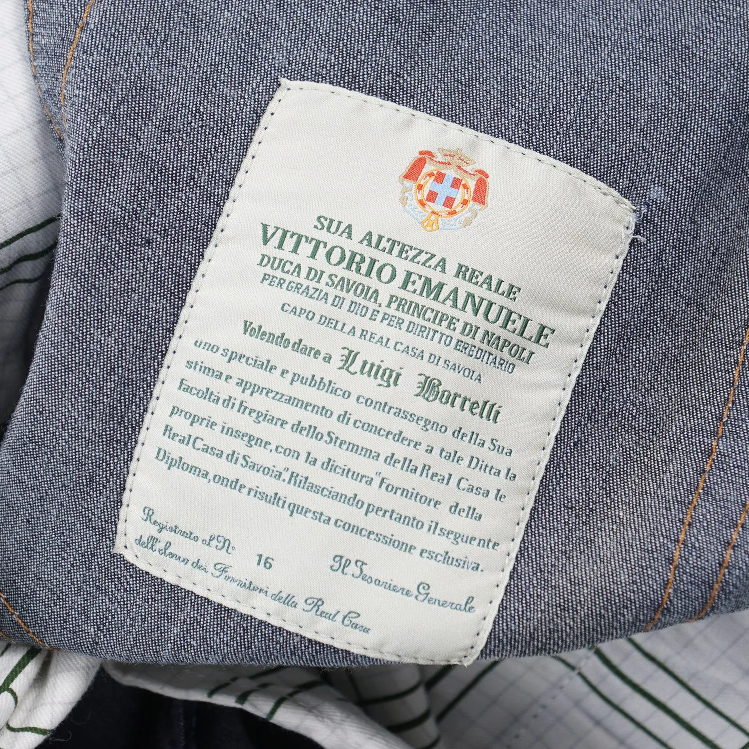 Luigi Borrelli Lightweight Denim Jeans