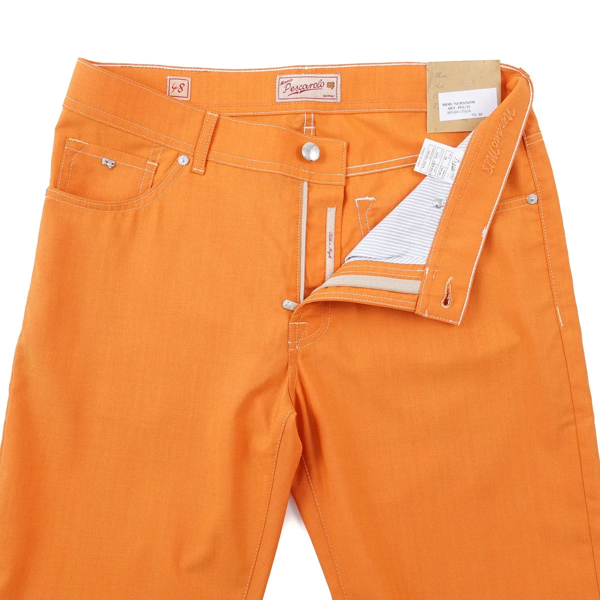 Marco Pescarolo Lightweight Wool Jeans