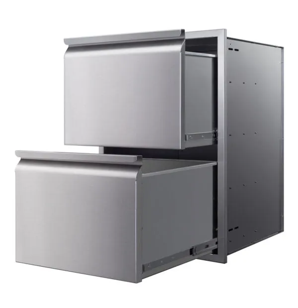 Memphis Grills 21" Double  Drawer With Soft Close