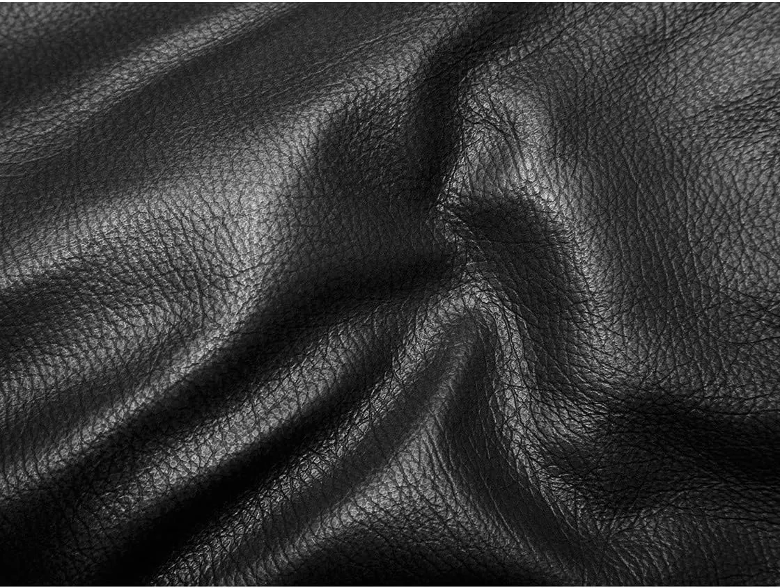 Men's Slim Fit Leather Lightweight Motorcycle Jacket