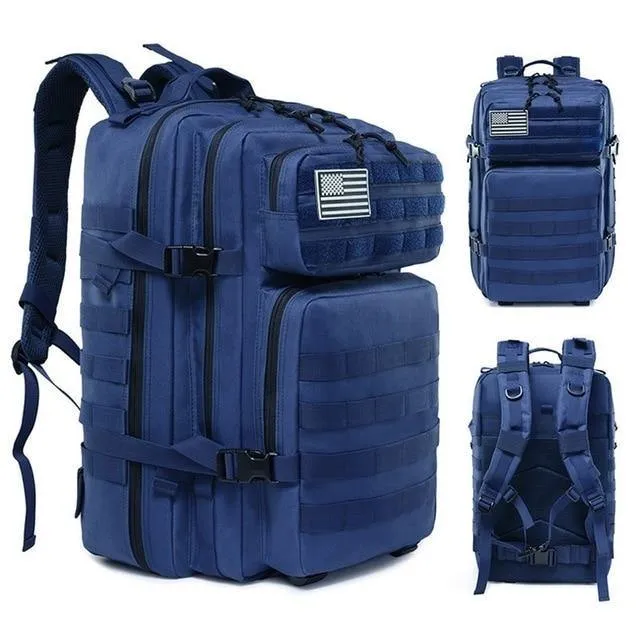 Men/Women Hiking Trekking Backpack 50L Military Tactical Army Waterproof  Bag