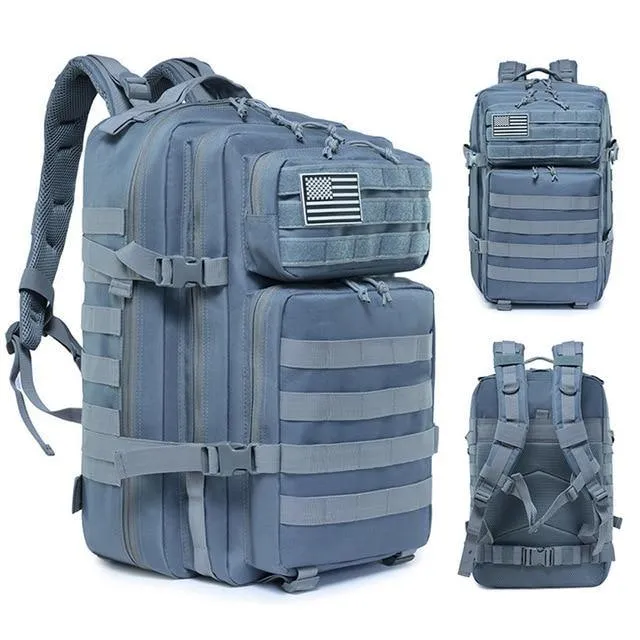 Men/Women Hiking Trekking Backpack 50L Military Tactical Army Waterproof  Bag