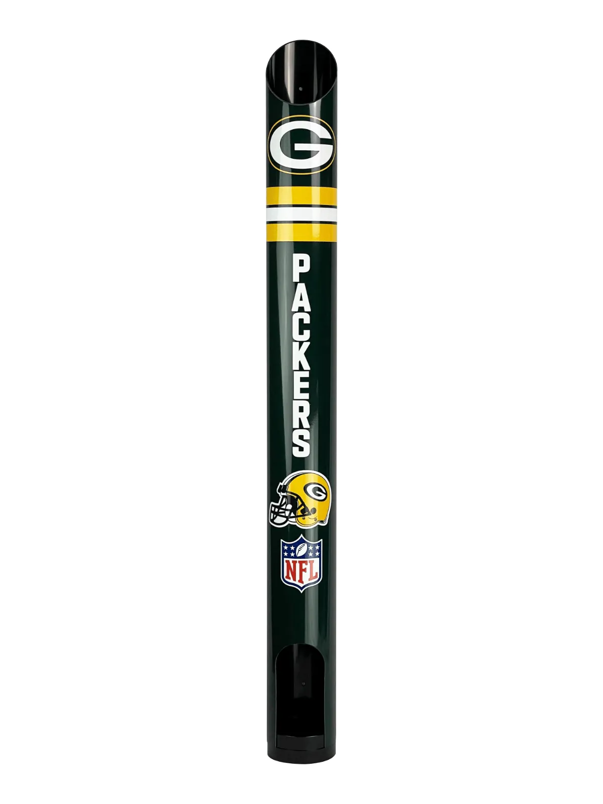 NFL Stubby Cooler Dispenser - Green Bay Packers - Fits 8 Coolers - Wall Mount