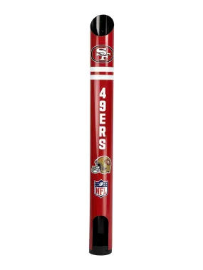 NFL Stubby Cooler Dispenser - San Francisco 49ers - Fits 8 Coolers - Wall Mount
