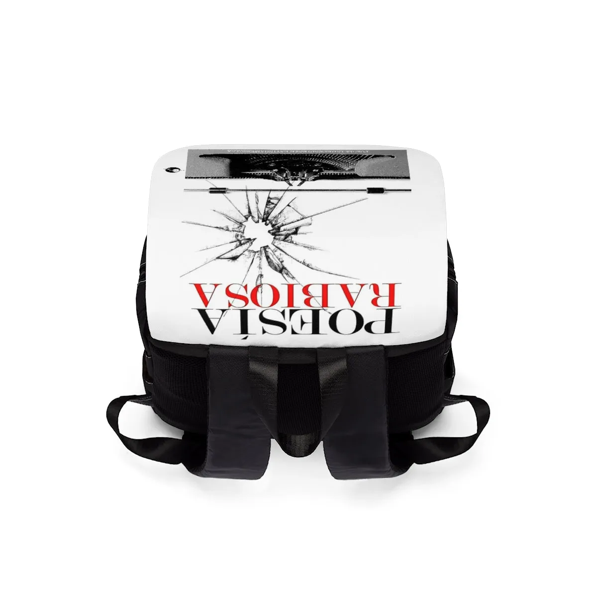 Poesía Rabiosa Unisex Casual Shoulder Backpack by Insignia