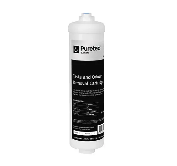 Puretec IN143 Inline Triple Action Fridge Water Filter Cartridge