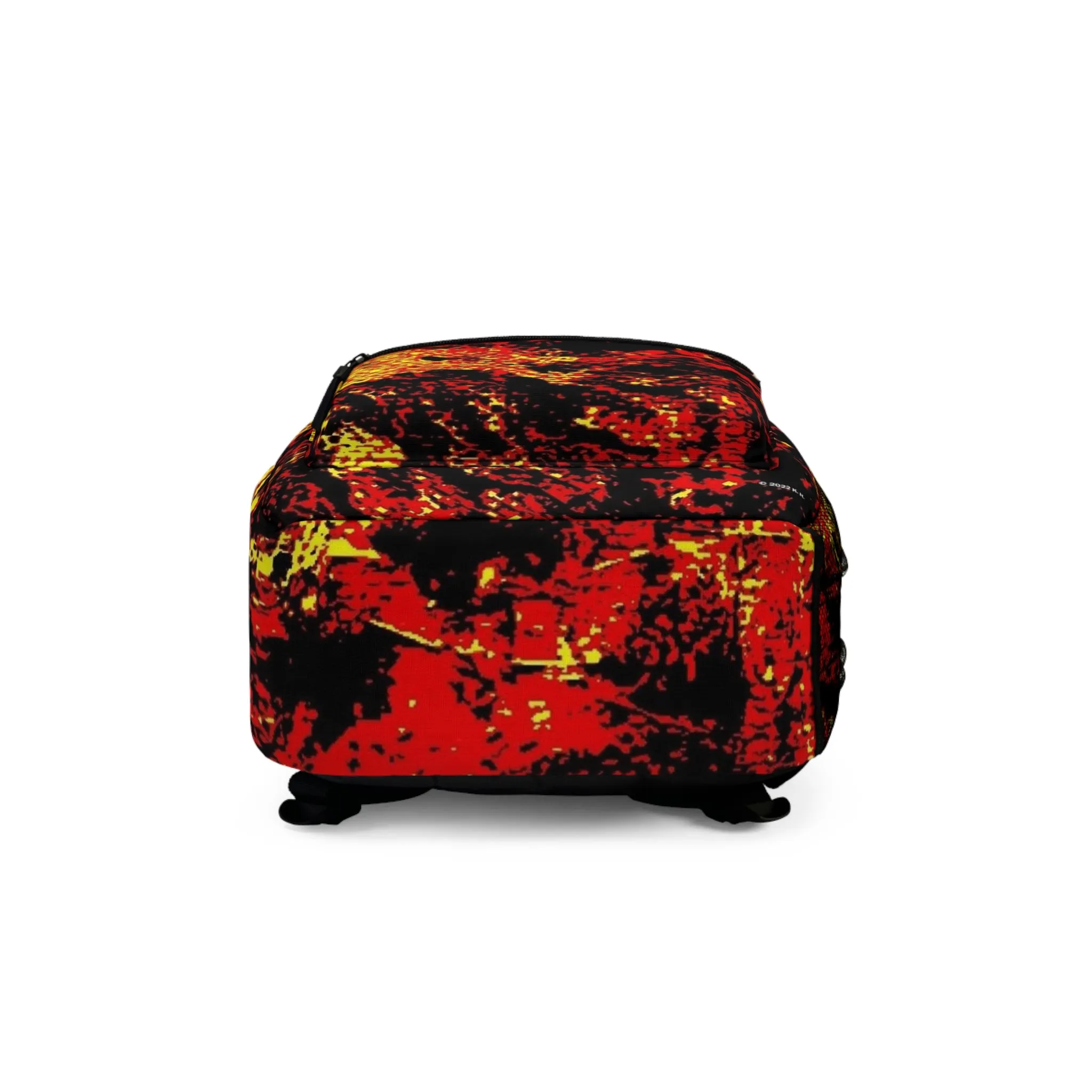 "Mystic Cube" (Cosmic Fusion): Backpacks Collection - Persimmon