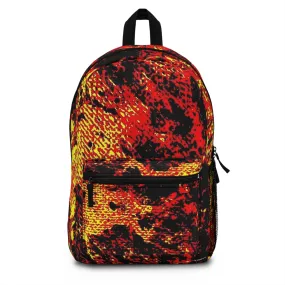 "Mystic Cube" (Cosmic Fusion): Backpacks Collection - Persimmon