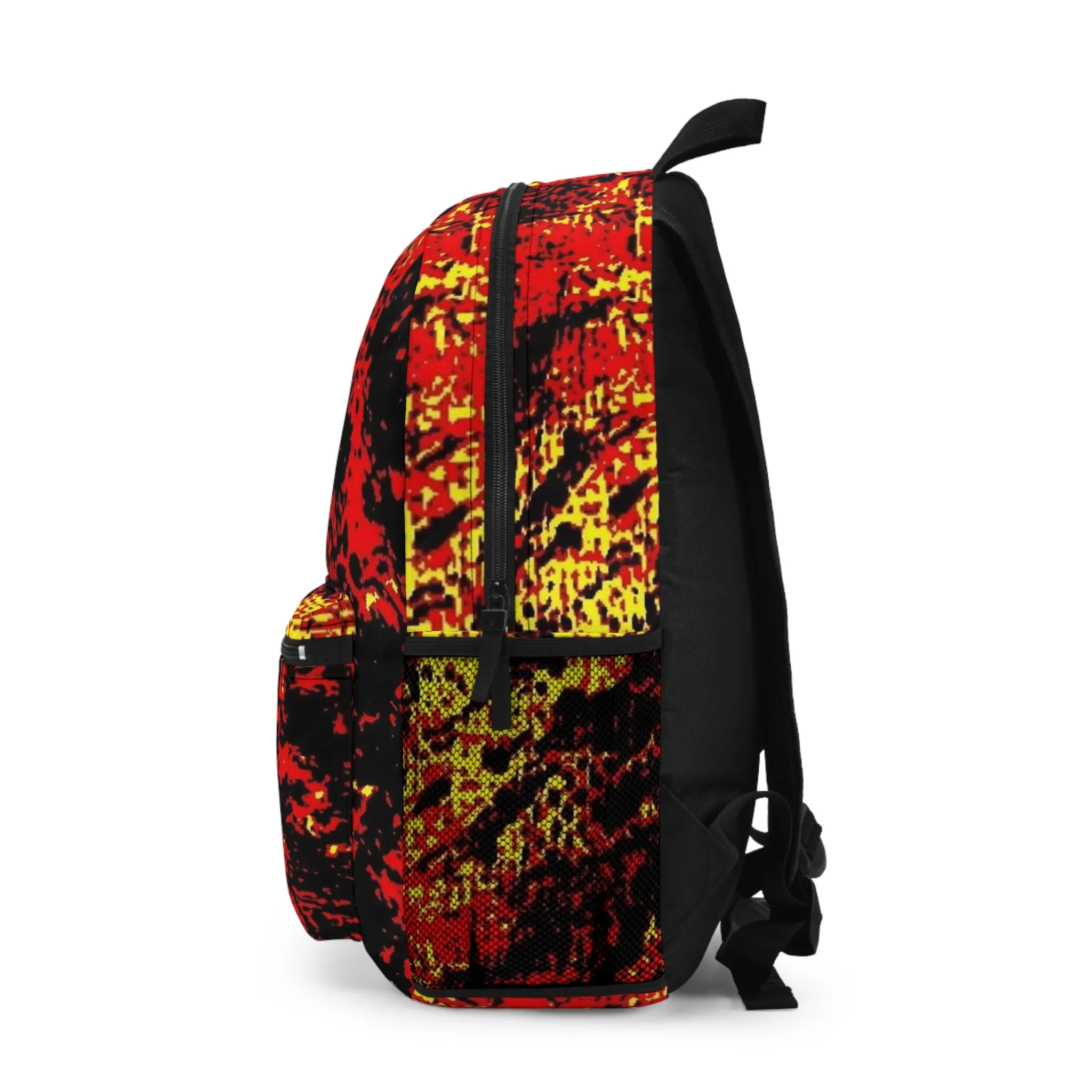 "Mystic Cube" (Cosmic Fusion): Backpacks Collection - Persimmon