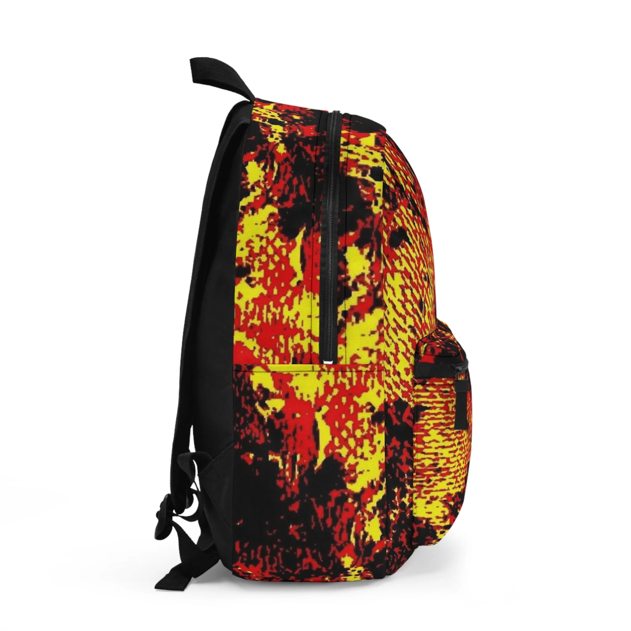 "Mystic Cube" (Cosmic Fusion): Backpacks Collection - Persimmon