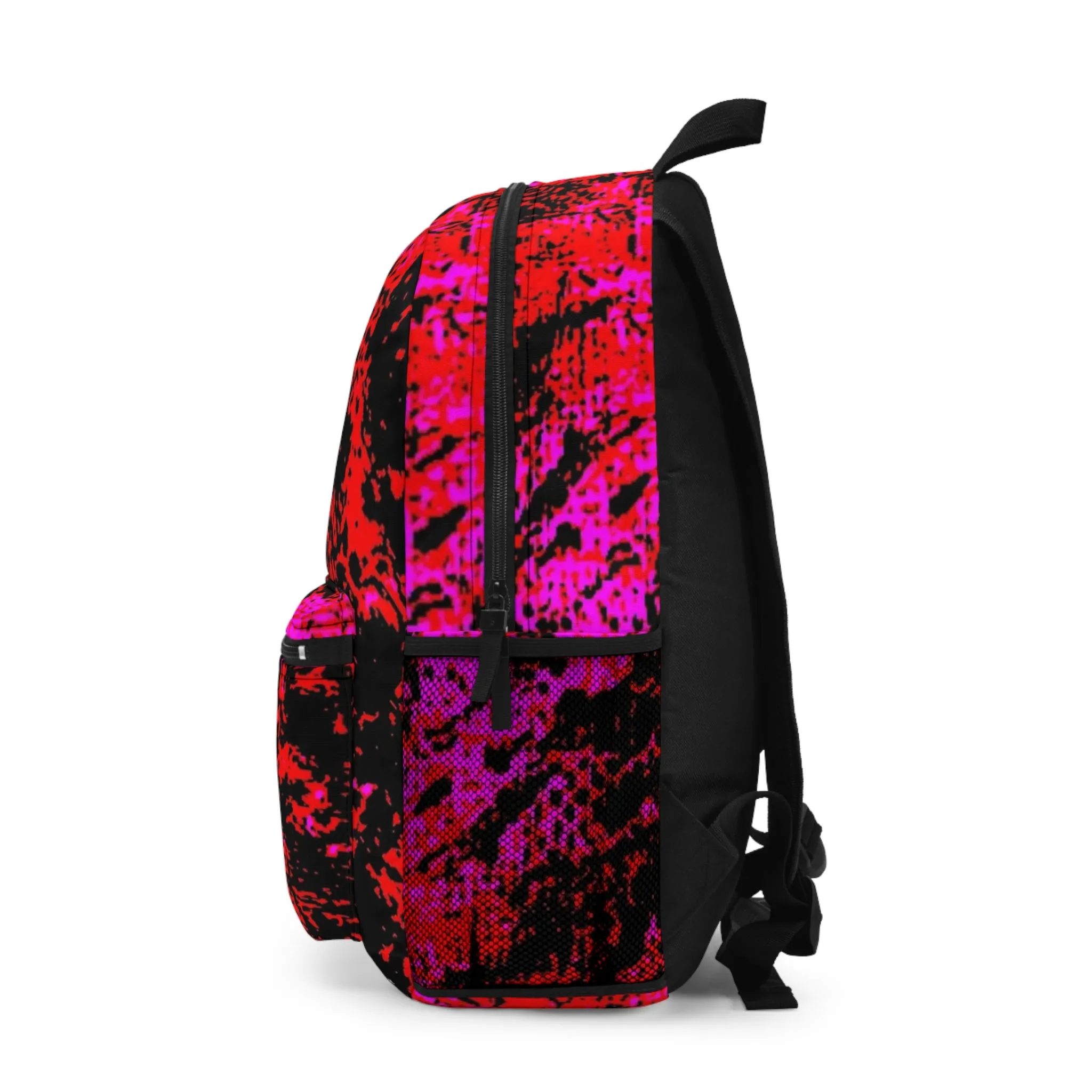 "Mystic Cube" (Cosmic Fusion): Backpacks Collection - Scarlet