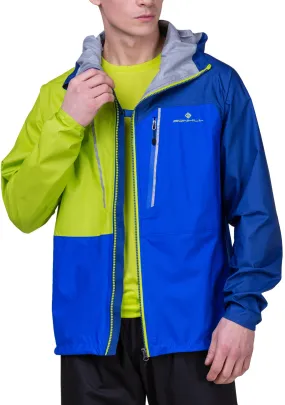 Ronhill Tech Fortify Waterproof Mens Running Jacket - Blue