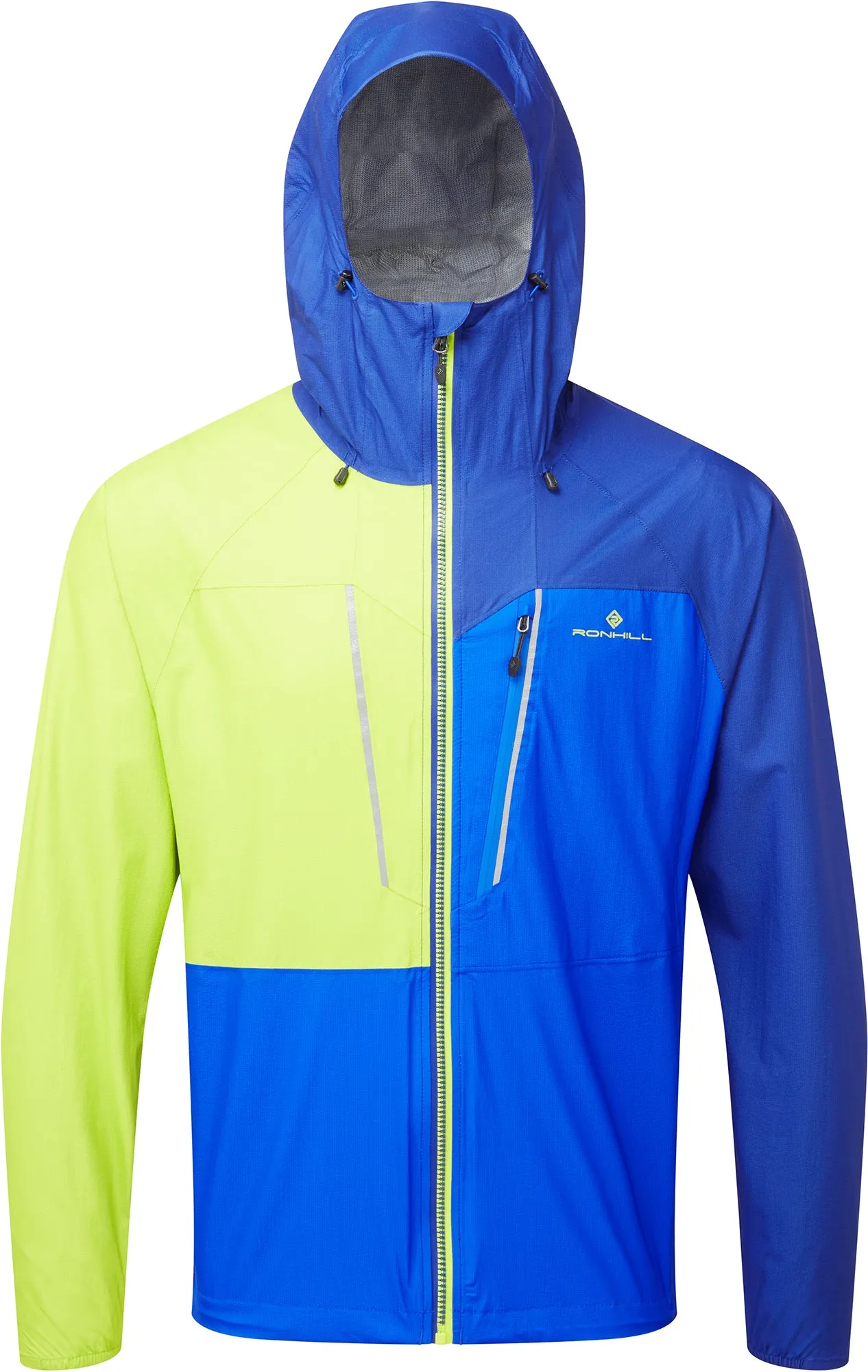 Ronhill Tech Fortify Waterproof Mens Running Jacket - Blue