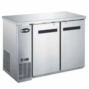 Saba - SBB-24-60SS Commercial 60" Back Bar Cooler Refrigerator