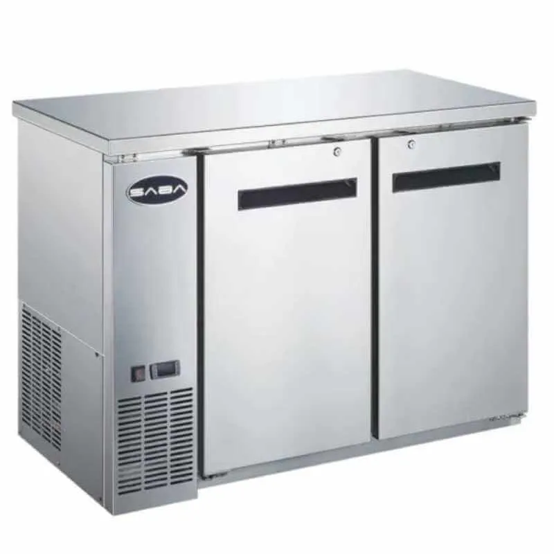 Saba - SBB-24-60SS Commercial 60" Back Bar Cooler Refrigerator